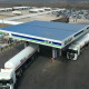 Prefabricated Space Frame Steel Structure LNG Cryogenic Gas Station