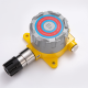 Hydrogen gas leak detector with shut-off/solenoid valve
