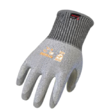 PU palm coated foam glove
