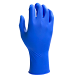 Disposable nitrile gloves.