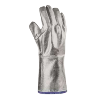 Heat-protection glove made of aramid fabric