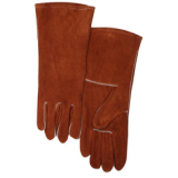 Coffee Leather Welding Gloves