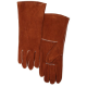 Coffee Leather Welding Gloves