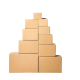 Wholesale Custom Recycled Shipping Box Corrugated Carton Storage Box
