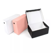 Wholesale Custom Luxury Cardboard Shoe Boxes Colored Corrugated Gift Box