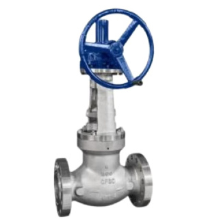 Flanged Globe Valve With Bevel Gear