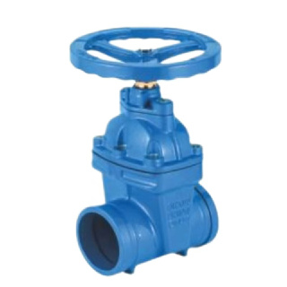 Grooved Dark Rod Soft Sealing Gate Valve